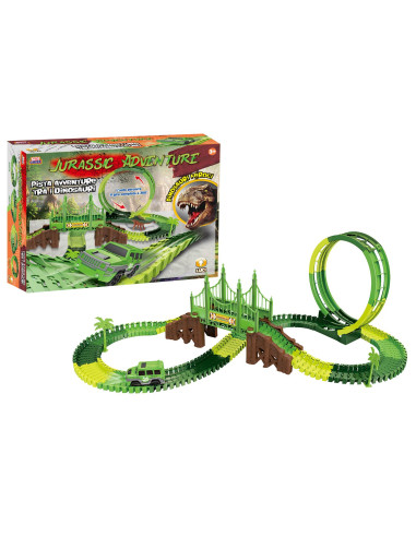 Pista Snodata Jurassic Adventure 178 pz