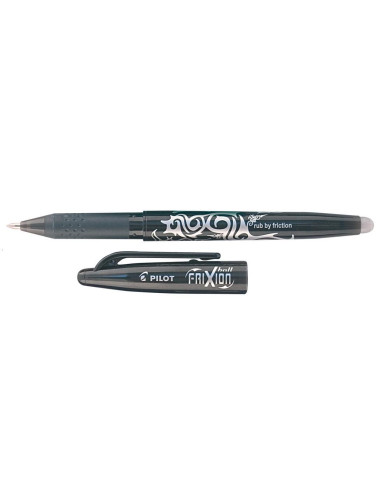 Penna Frixion Ball Nera 0,7 mm Pilot 12 pezzi