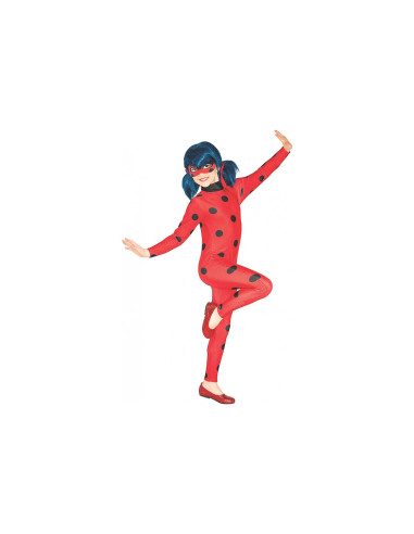 Costume Miraculous Lady Bug 5-7anni