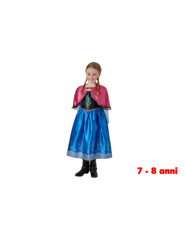 Costume Anna Deluxe 7-8 anni