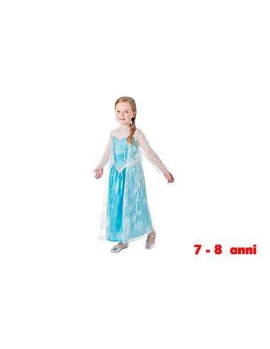 Costume Elsa Deluxe 7-8 anni