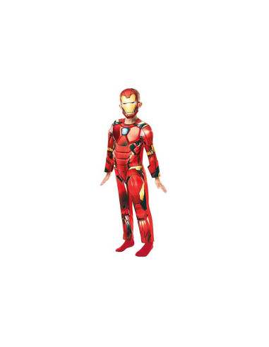 Costume Iron Man deluxe 7-8anni