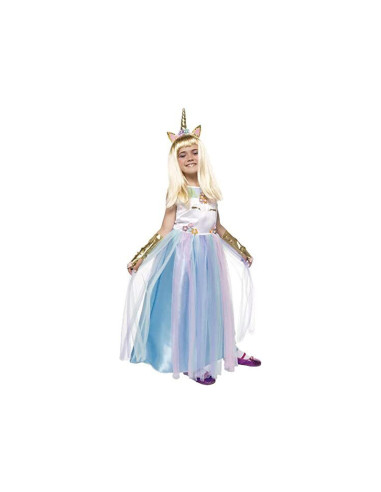 Costume Principessa Unicorno 5-7anni