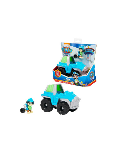 Paw Patrol Rex Personaggio con Veicolo