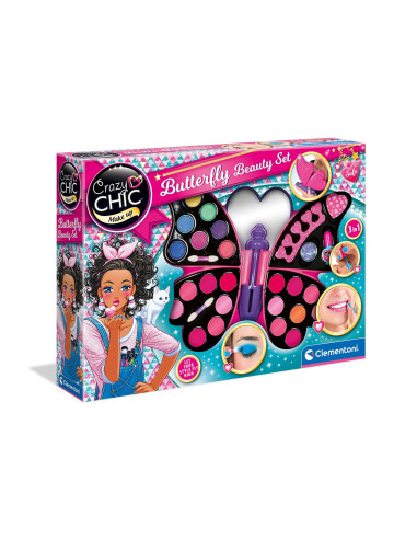 Butterfly Beauty set 4 in 1 Crazy Chic Clementoni