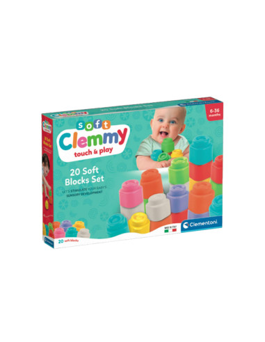 Clemmy Set 20 Mattoncini Morbidi