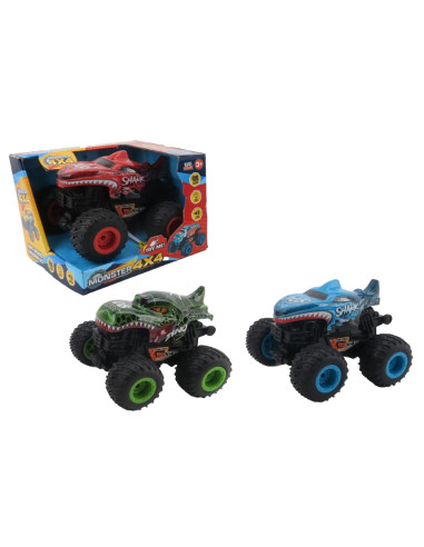 Auto Monster 4x4 Shark Dino 3 assortite