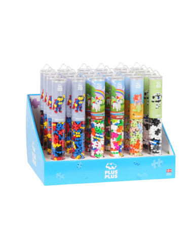 Plus Plus Tubo Characters 100pz Display 24pz