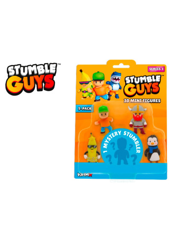 Stumble Guys 3D blister 5 personaggi 3oSerie