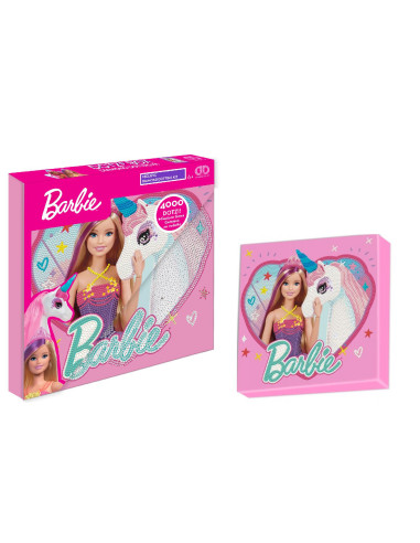 Diamond Dotz Barbie e il suo Unicorno 28x28