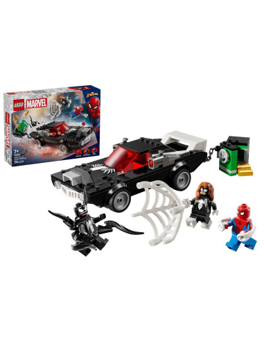 Super Heroes Spider Man contro Muscle Car di Venom