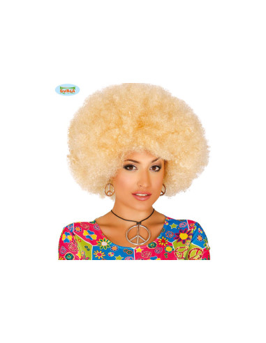 Parrucca Afro extra bionda