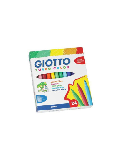 Pennarelli Giotto Turbo Color da 24 pezzi