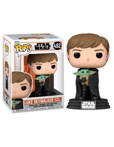 Funko Pop Star Wars Luke e Child