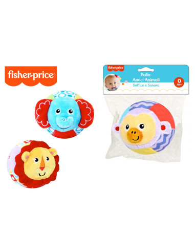 FP Palla Testa Amici Animali Peluche