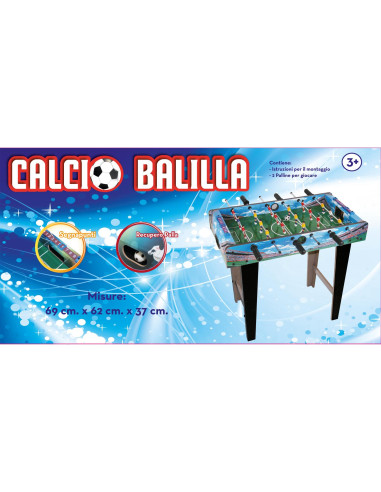 Calcio Balilla con Gambe in Legno