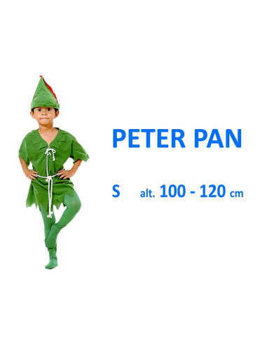 Peter Pan costume taglia S Topwell